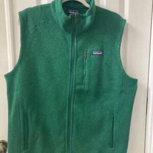 Patagonia Better Sweater fleece Green Vest- men’s